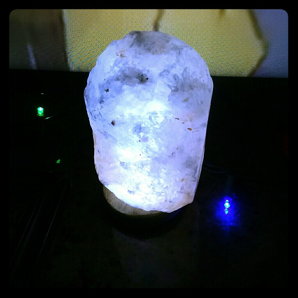 Light up rock lamp